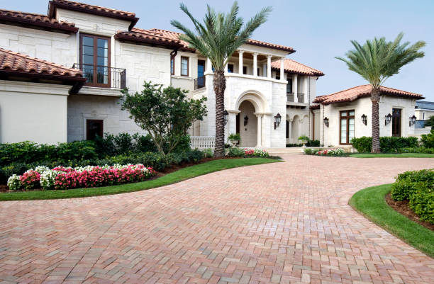 Permeable Paver Driveway in Bridge City, TX